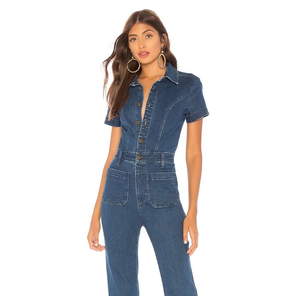 Everhart Jumpsuit in Lunar Blue- Show Me Your Mumu